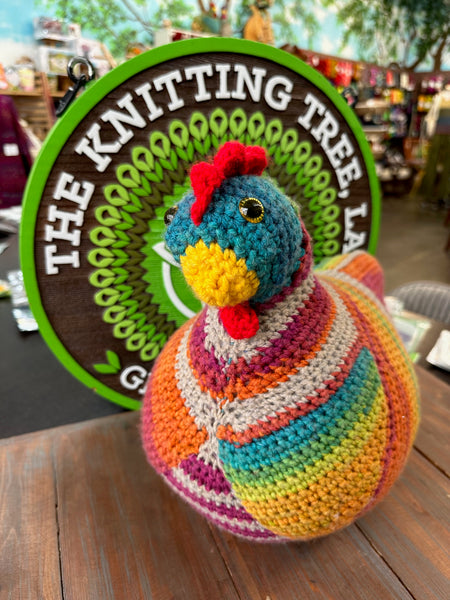 Crochet - Emotional Support Chicken® Kit – The Knitting Tree, L.A.