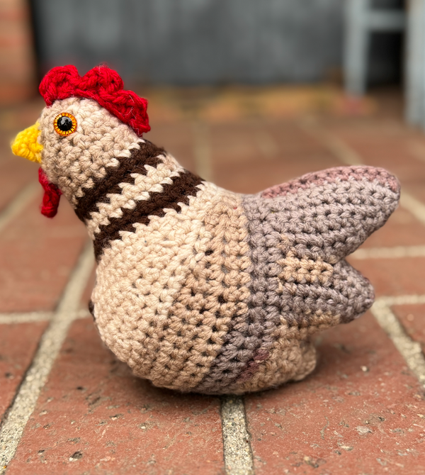 Crochet Emotional Support Chicken Jr. Kit