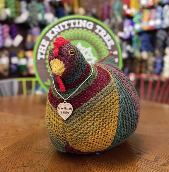 Knit - Emotional Support Chicken™ Jr. Kit – The Knitting Tree, L.A.