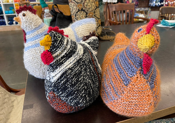Make an Knit Emotional Support Chicken Class