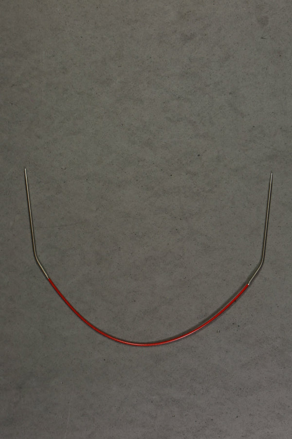 Chiaogoo 12" RED Lace Stainless Steel Circular Needles