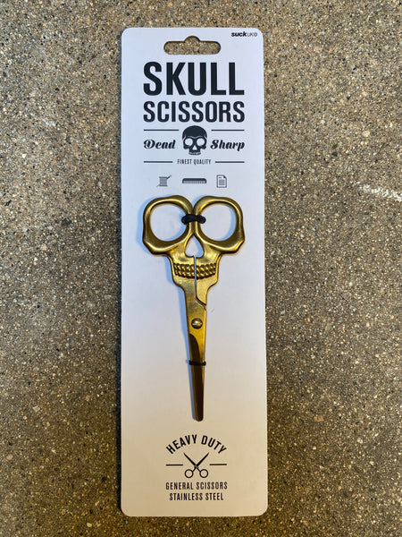 Skull Scissors - CHARLOTTE CLARK LTD