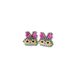 Lumily - Safari Seed Bead Animal Earrings - Mexico: Mouse