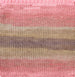woolen bee batik gradient wool knitting wool: 5050 brown berry pink