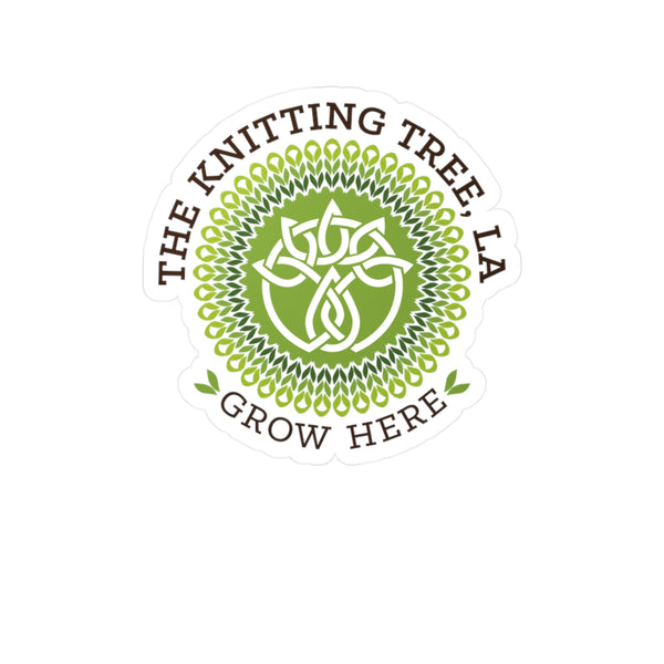 The Knitting Tree, LA Vinyl Decals
