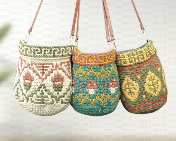 Mosaic Crochet Bucket Bag Workshop