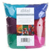 Corriedale Sliver Pack 7 Colour - 100gm Bag