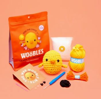 The Woobles - Kiki the Chick Beginner Crochet Kit