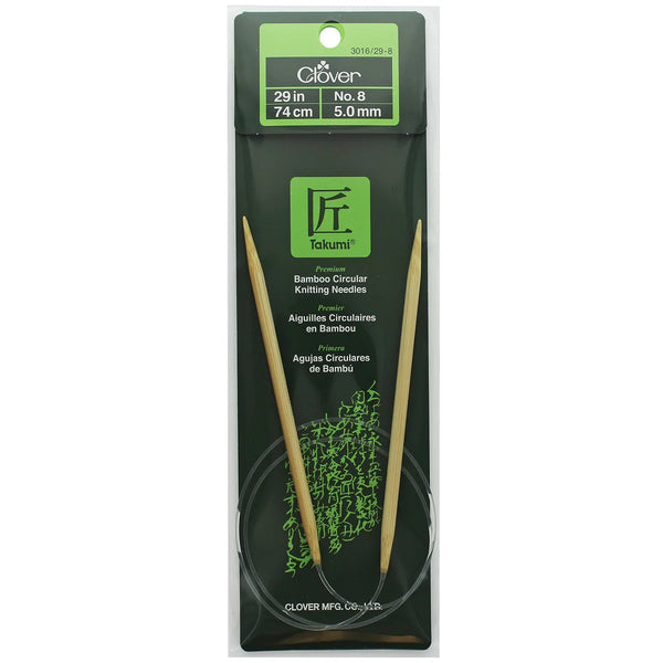 Clover Bamboo Premium Circular Knitting Needles