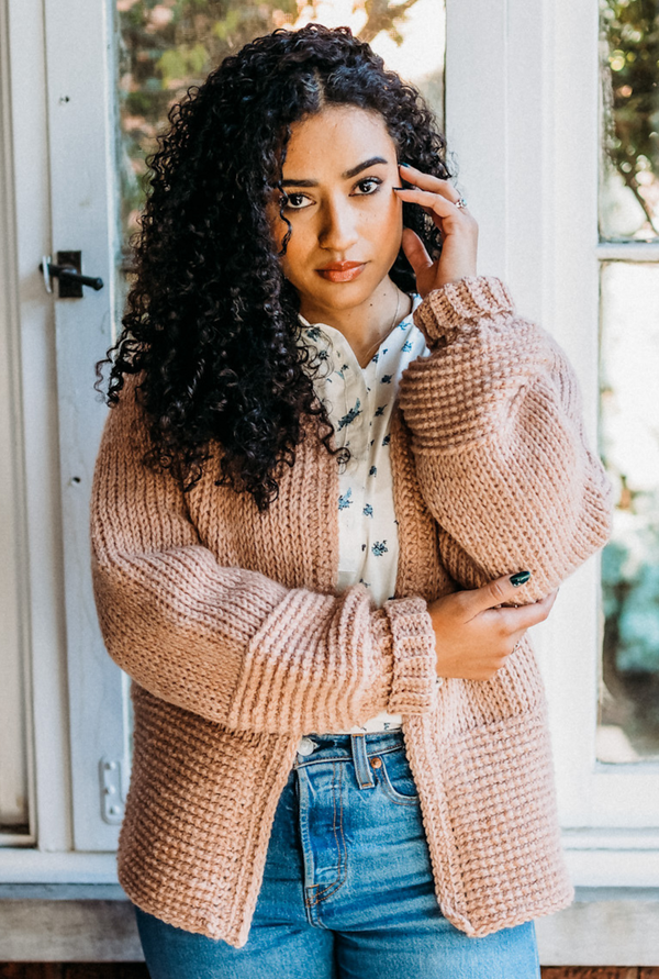 Tunisian Crochet Cardigan Workshop