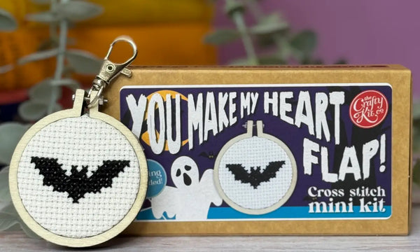 The Crafty Kit Company Mini Matchbox Cross Stitch It