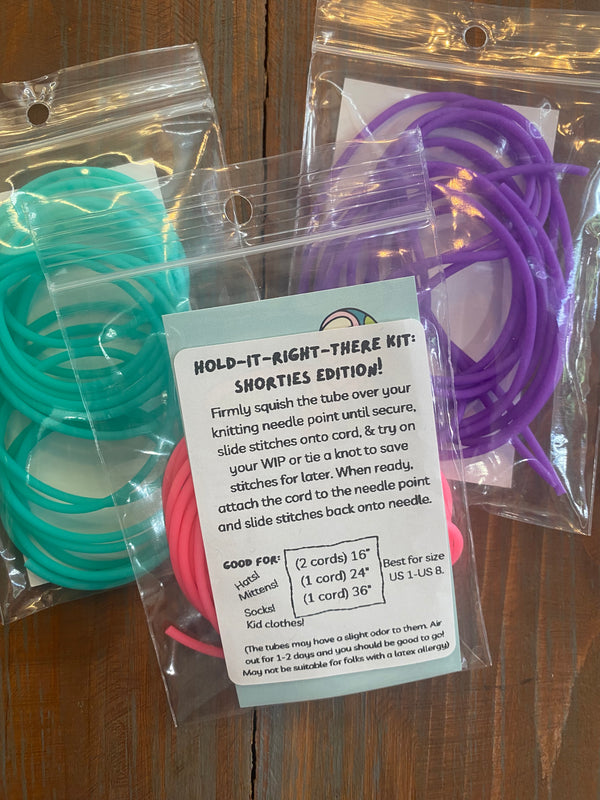 Comma Craft Hold It Right There Stitch Holder Tubes Cables