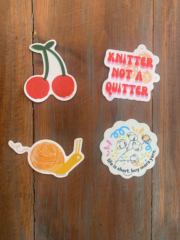 Comma Craft Co. Vinyl Stickers