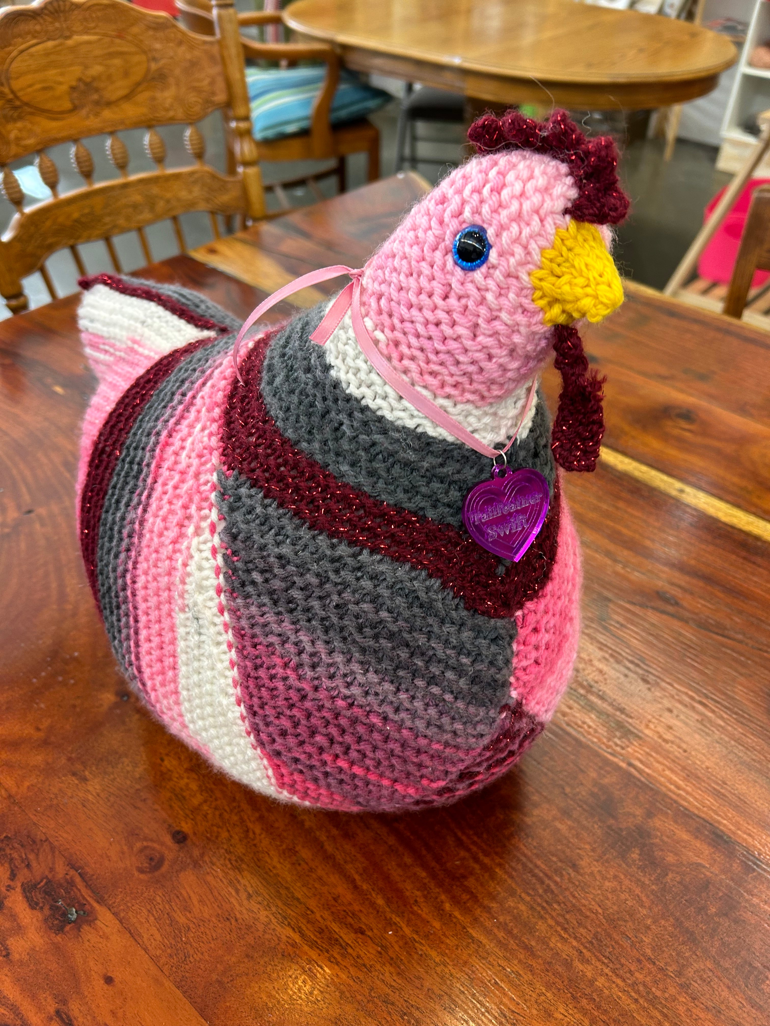 Emotional Support Chicken Kit Knit The Knitting Tree L A emotional-support-chicken-kit-knit-the-knitting-tree-l-a