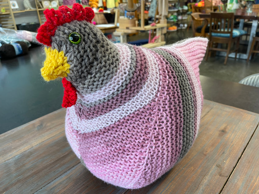 Emotional Support Chicken Kit Knit The Knitting Tree L A emotional-support-chicken-kit-knit-the-knitting-tree-l-a