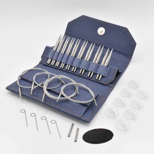 Lykke Flight 3.5" Stainless Steel Interchangeable Knitting Needles - Standard