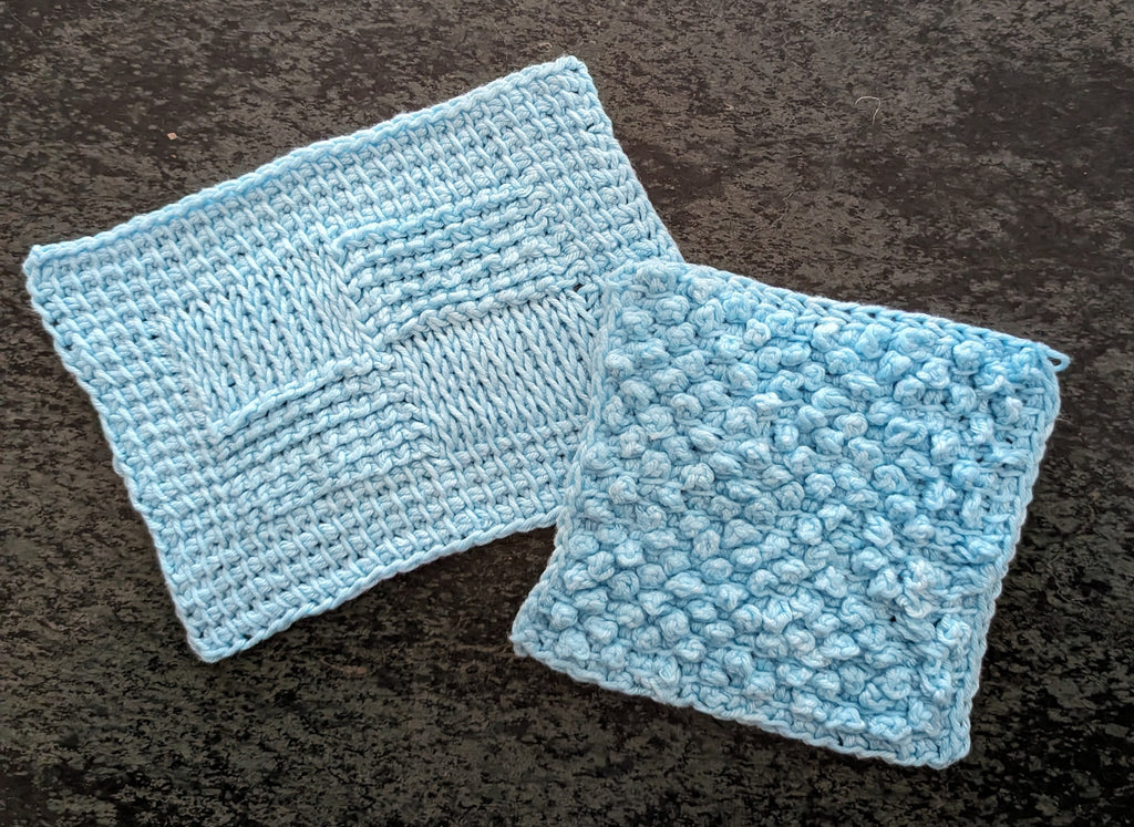 Tunisian Crochet 101-Make 2 Washcloths!!