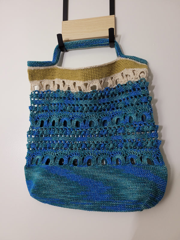 Romanesque (crochet market bag)