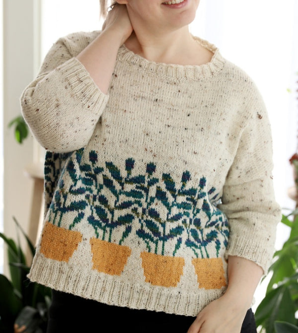 Ruukkutarha (Potted Plant) Sweater