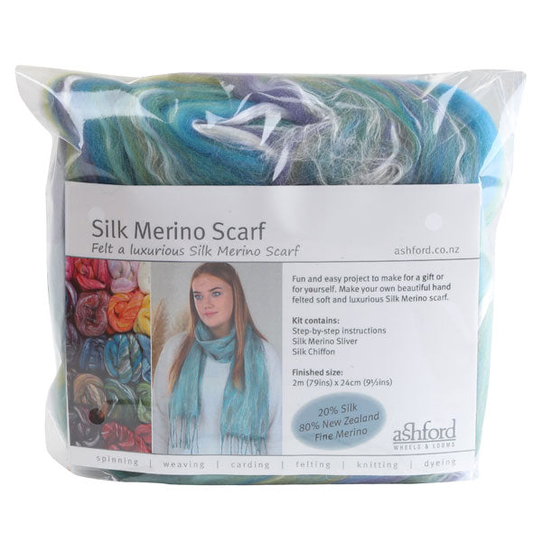 Silk/Merino Blend Scarf Kit