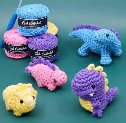 Club Crochet Dinosaur Crochet Kit