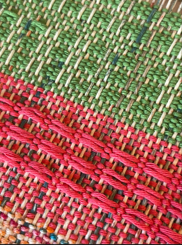 Pick-Up Sticks on a Rigid Heddle Loom