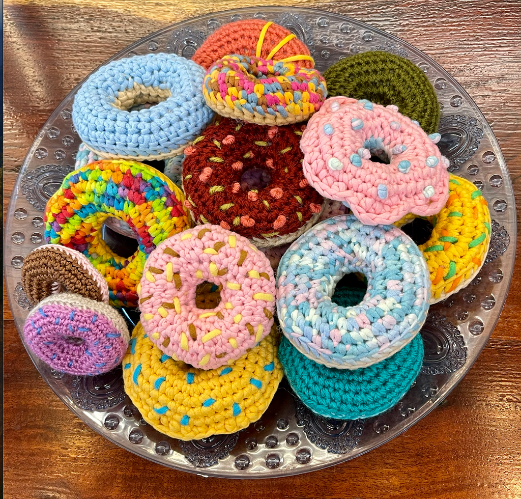 Crocheted Donut Spectacular!