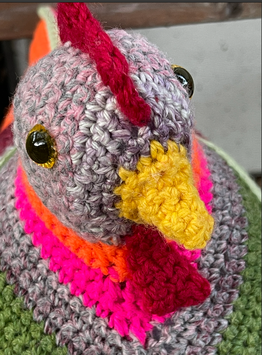 Crochet - Emotional Support Chicken Pattern – The Knitting Tree, L.A.