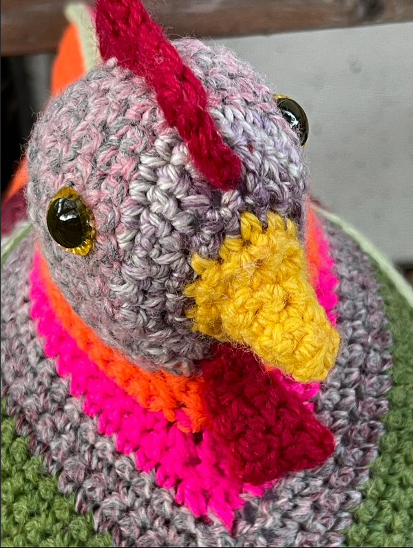 Crocheted Emotional Support Chicken Class