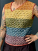 Asymmetry Vest Digital Pattern