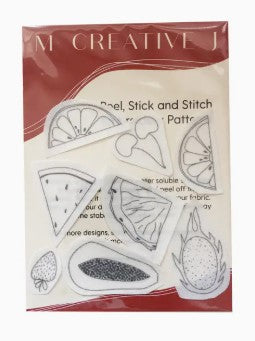 M Creative J Peel, Stick and Stitch Embroidery Patterns