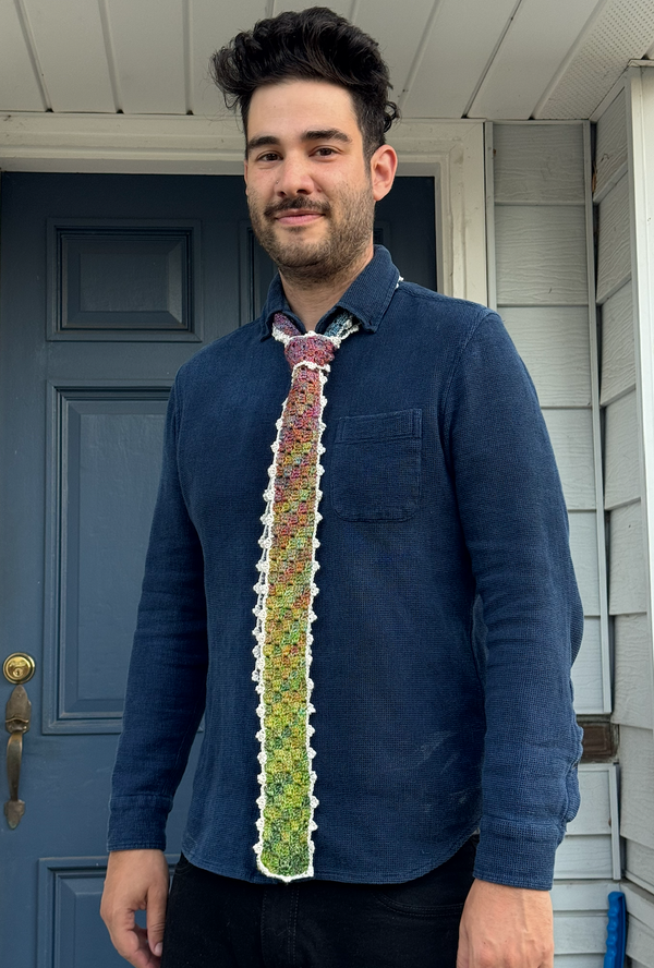 Slim Kim 3 in One Tie/Scarf/Headband Pattern (Crochet)