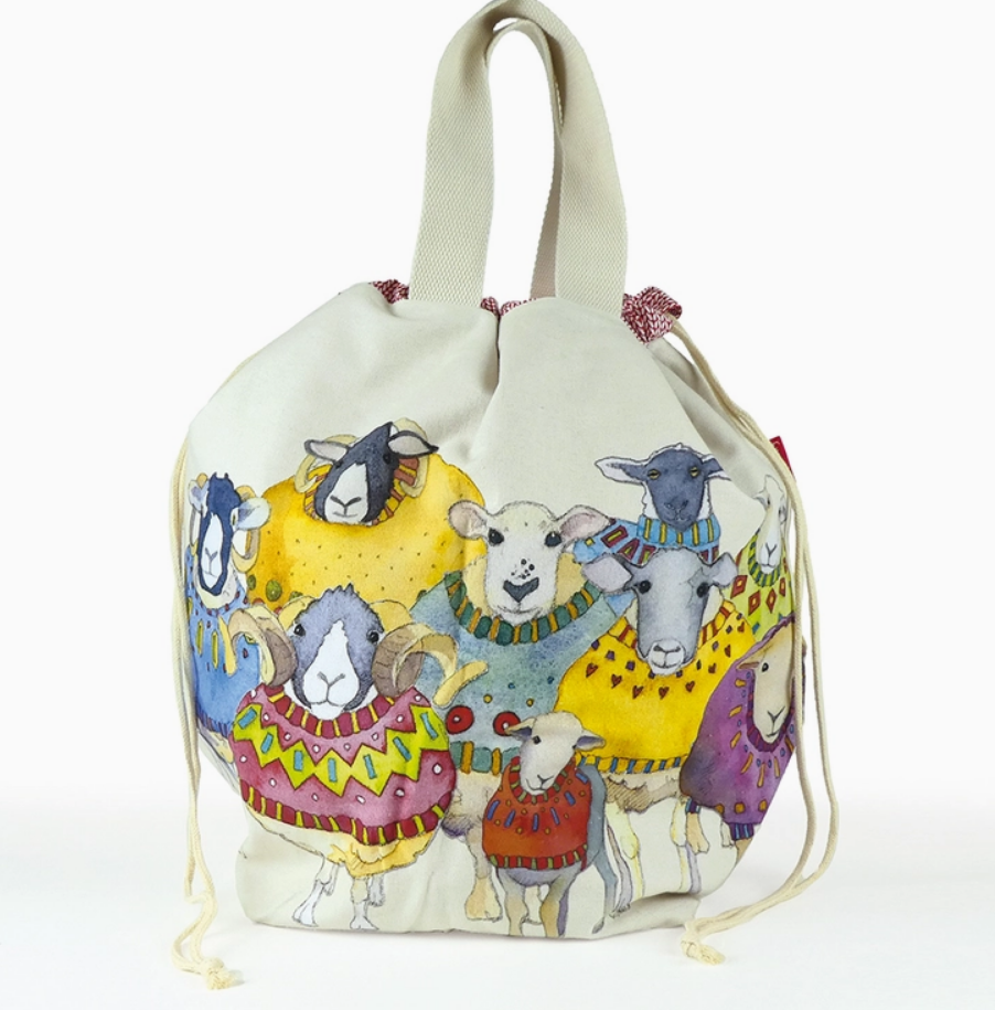 Sheep in Sweaters Large Bucket Bag