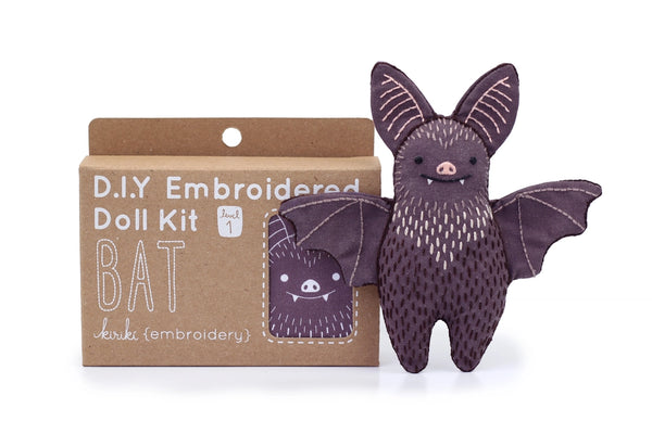 Kiriki Press D.I.Y Embroidered Doll Kit