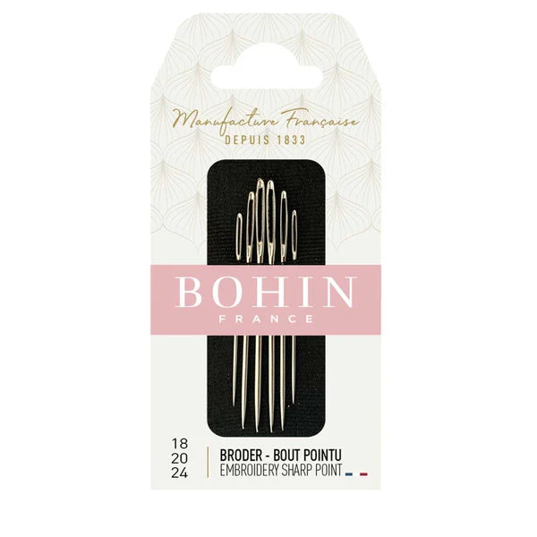 Bohin France Embroidery Needle set