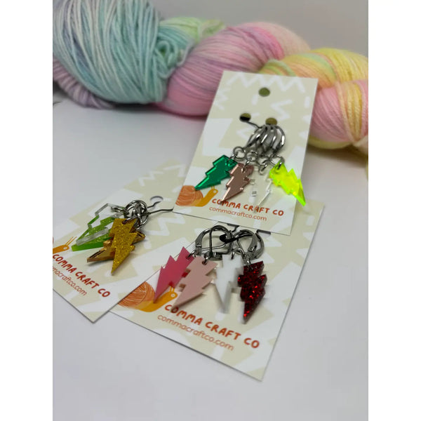 Laser Cut Stitch Markers for Knit or Crochet