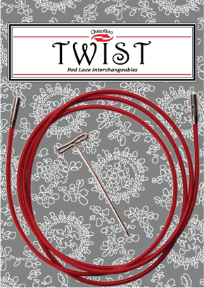 ChiaoGoo Twist Red Lace Interchangeable Cables