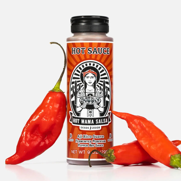 Hot Mama Aji Rico Suave Peruvian Pepper Hot Sauce