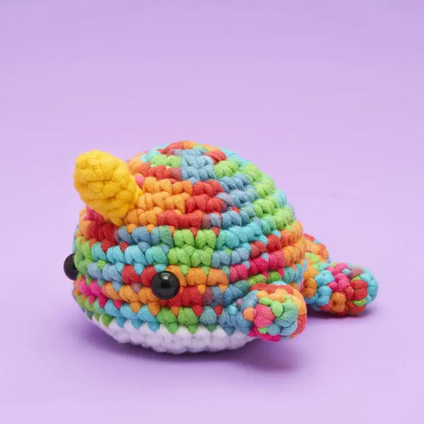 Woobles- Boogie Bjorn the Narwhal Beginner Crochet Kit