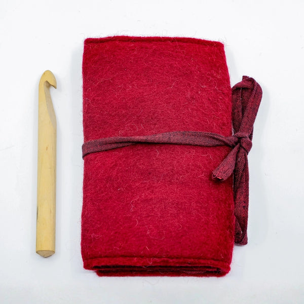 Fibres of Life - Crochet Hook Case Felt Organizer