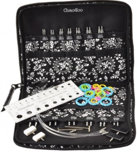 Chiaogoo SPIN Bamboo Interchangeable Knitting Needle Set