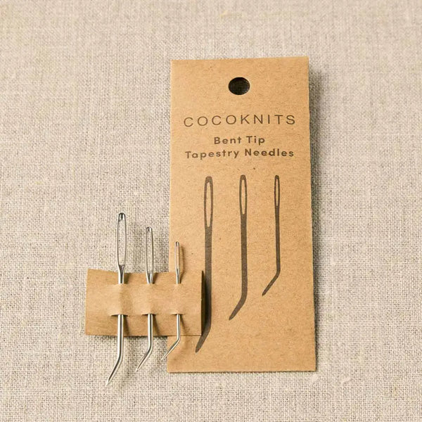 Cocoknits Bent-tip Tapestry Needles - set of 3