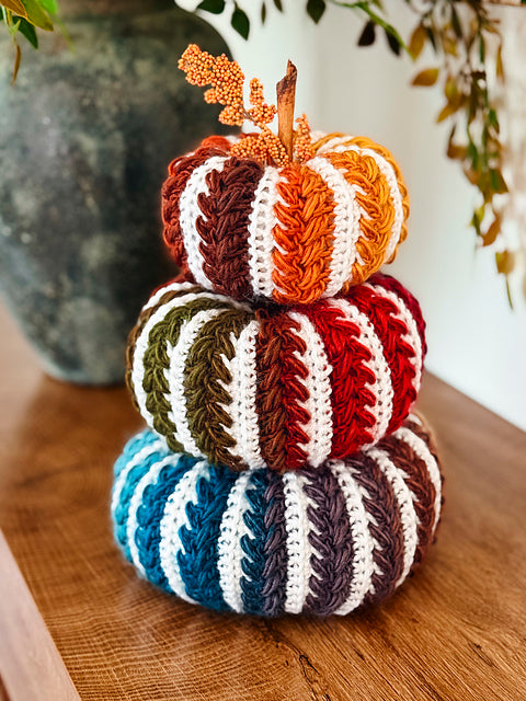 Wheat Stitch™ Crochet Pumpkin Workshop