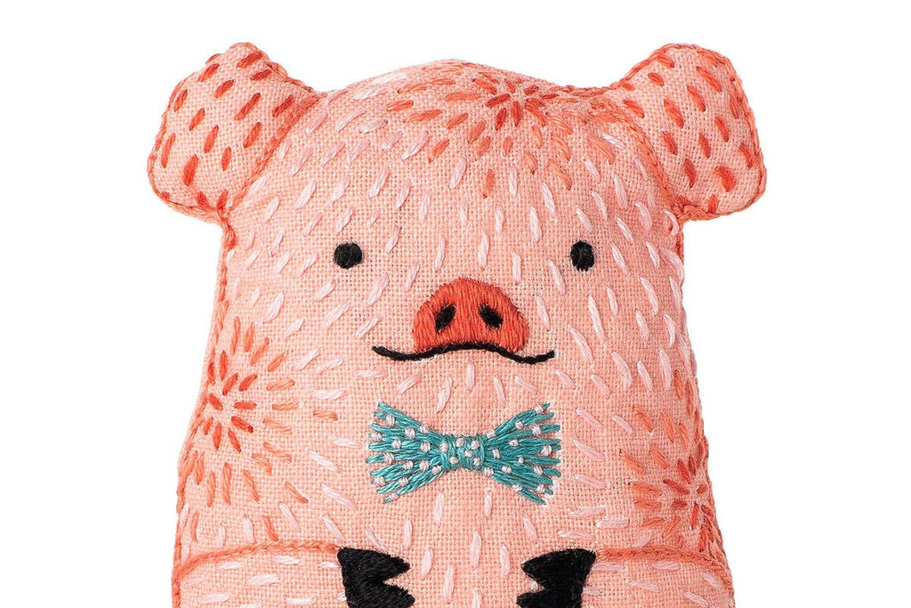 Kiriki Press - Pig - Embroidery Kit