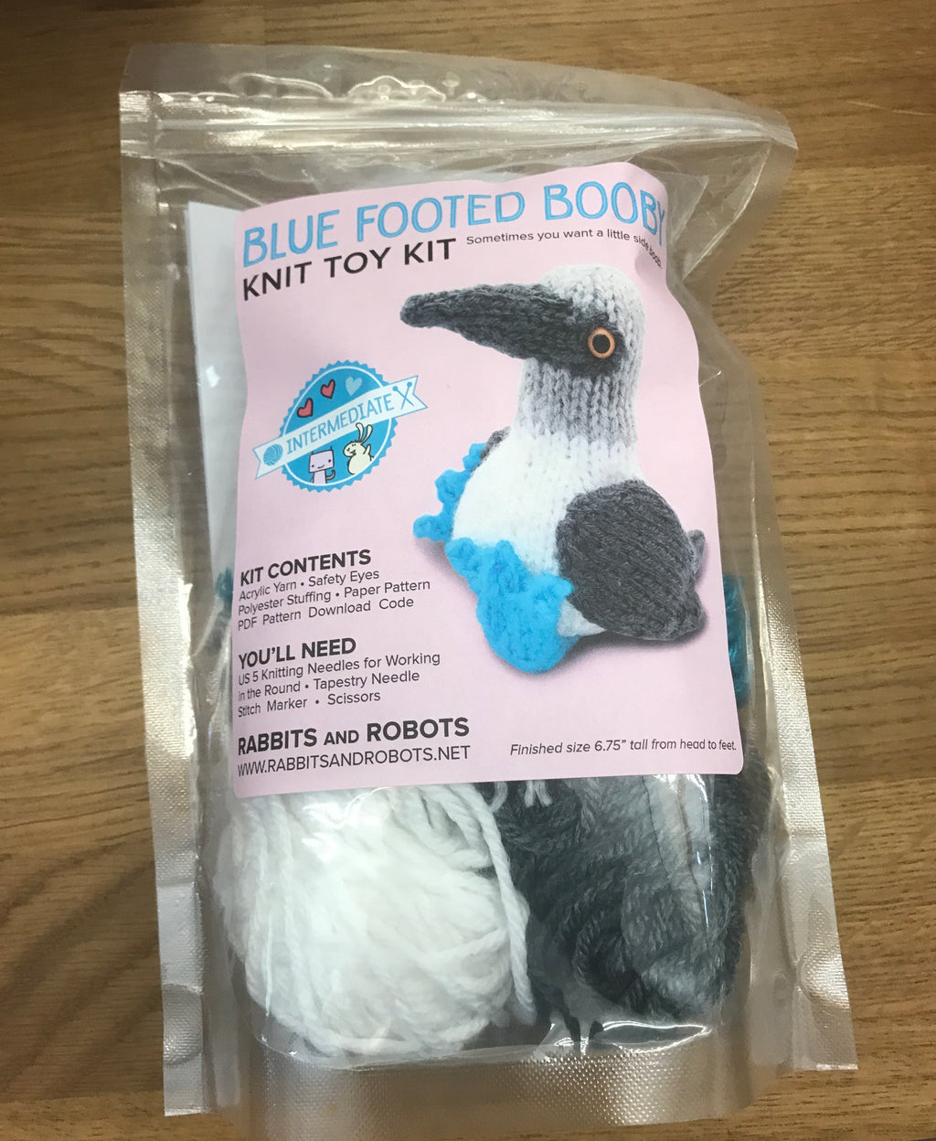 Rabbits and Robots Knitted Toy Kits